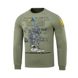 M-Tac Raglan Sleeve T-Shirt UA Side in Light Olive, alternate view 12