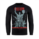 M-Tac Raglan Freedom in Black, alternate view 4