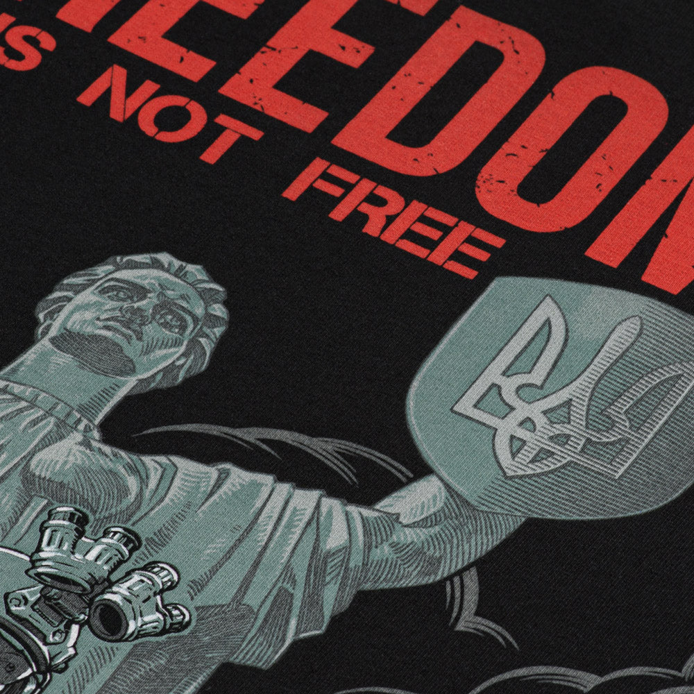 M-Tac Raglan Freedom in Black, alternate view 6