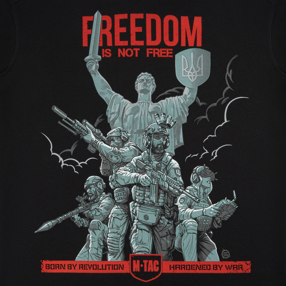 M-Tac Hoodie Freedom in Black, alternate view 6