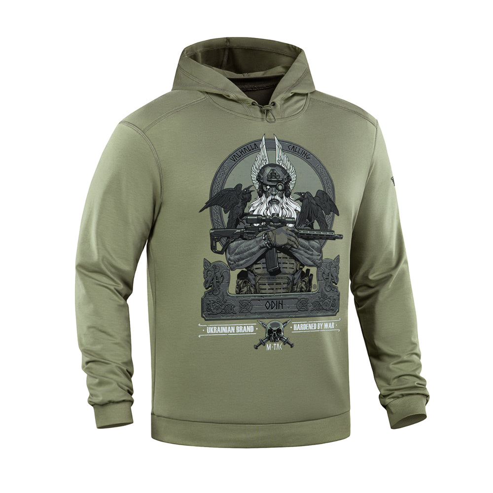 M-Tac Hoodie Odin in Light Olive, alternate view 4