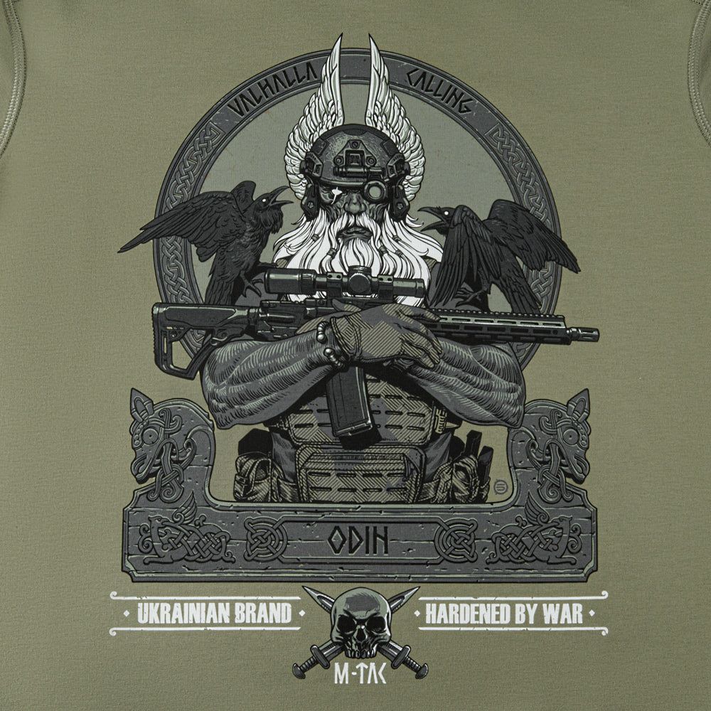 M-Tac Hoodie Odin in Light Olive, alternate view 6