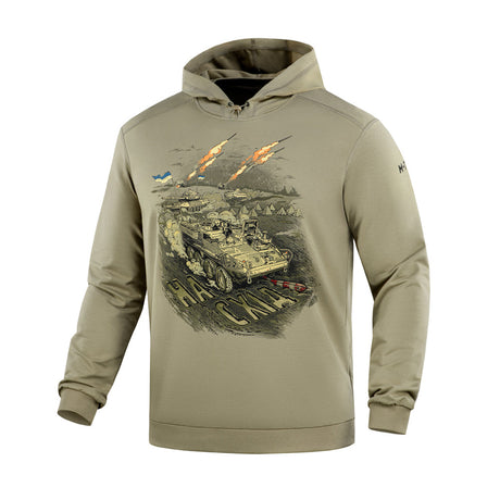 M-Tac Hoodie Attack Tan in XS