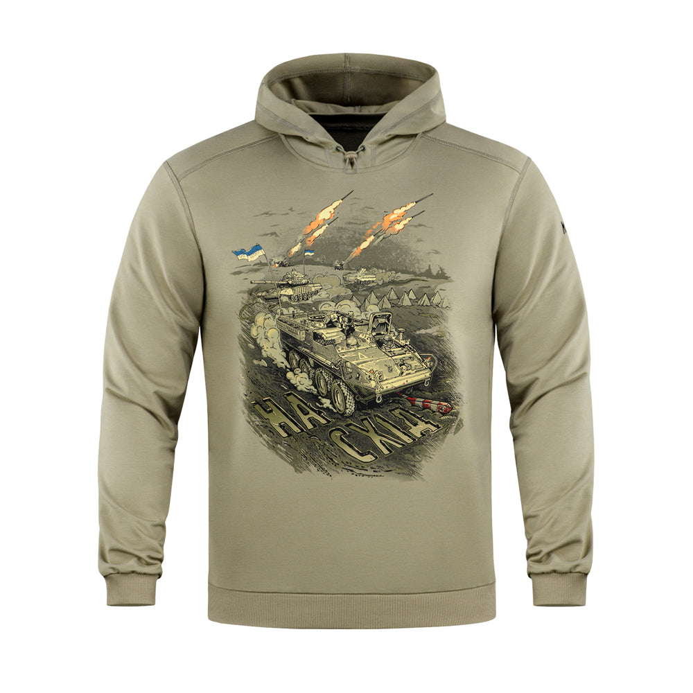 M-Tac Hoodie Attack Tan, alternate view 3