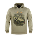 M-Tac Hoodie Attack Tan, alternate view 3