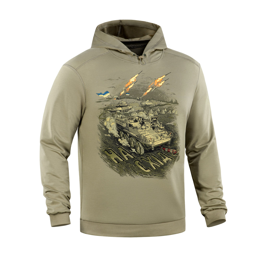 M-Tac Hoodie Attack Tan in L, alternate view 4