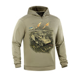 M-Tac Hoodie Attack Tan in L, alternate view 4