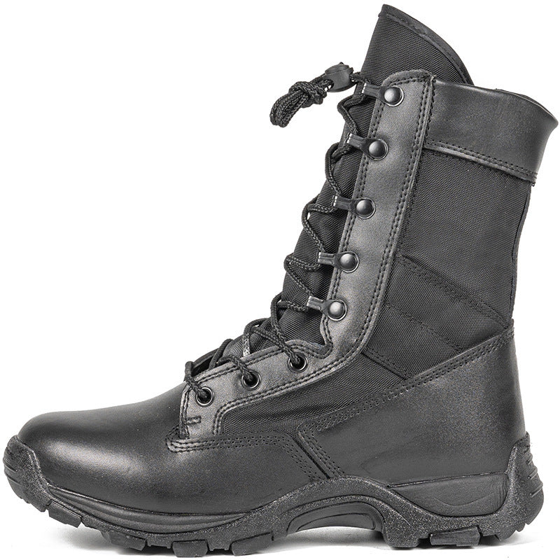 Raven Supply Lightweight Desert Combat Boots in Black, alternate view 6