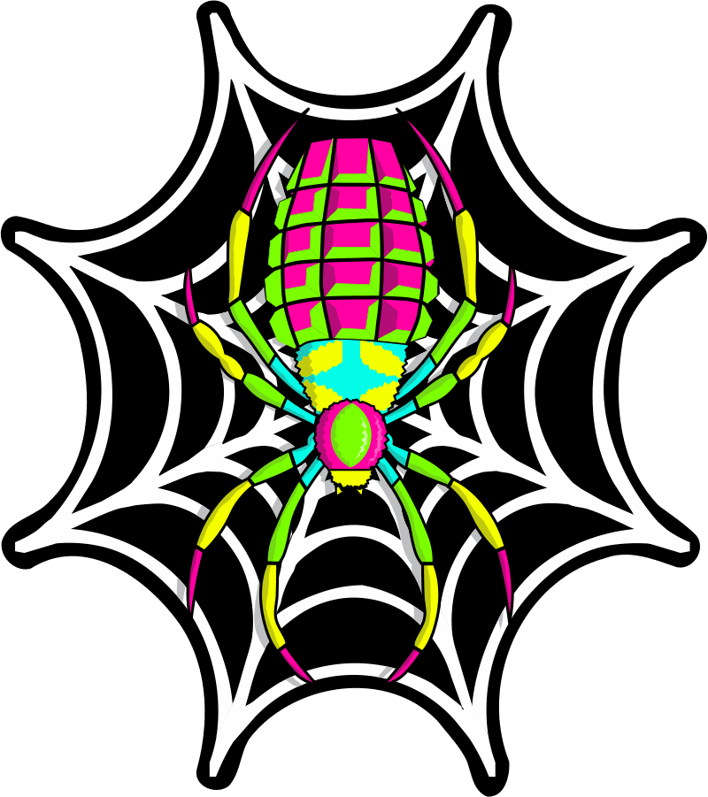 Tactical Gear Junkie Charlotte's Spider Web 3 Inch Sticker
