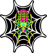 Tactical Gear Junkie Charlotte's Spider Web 3 Inch Sticker