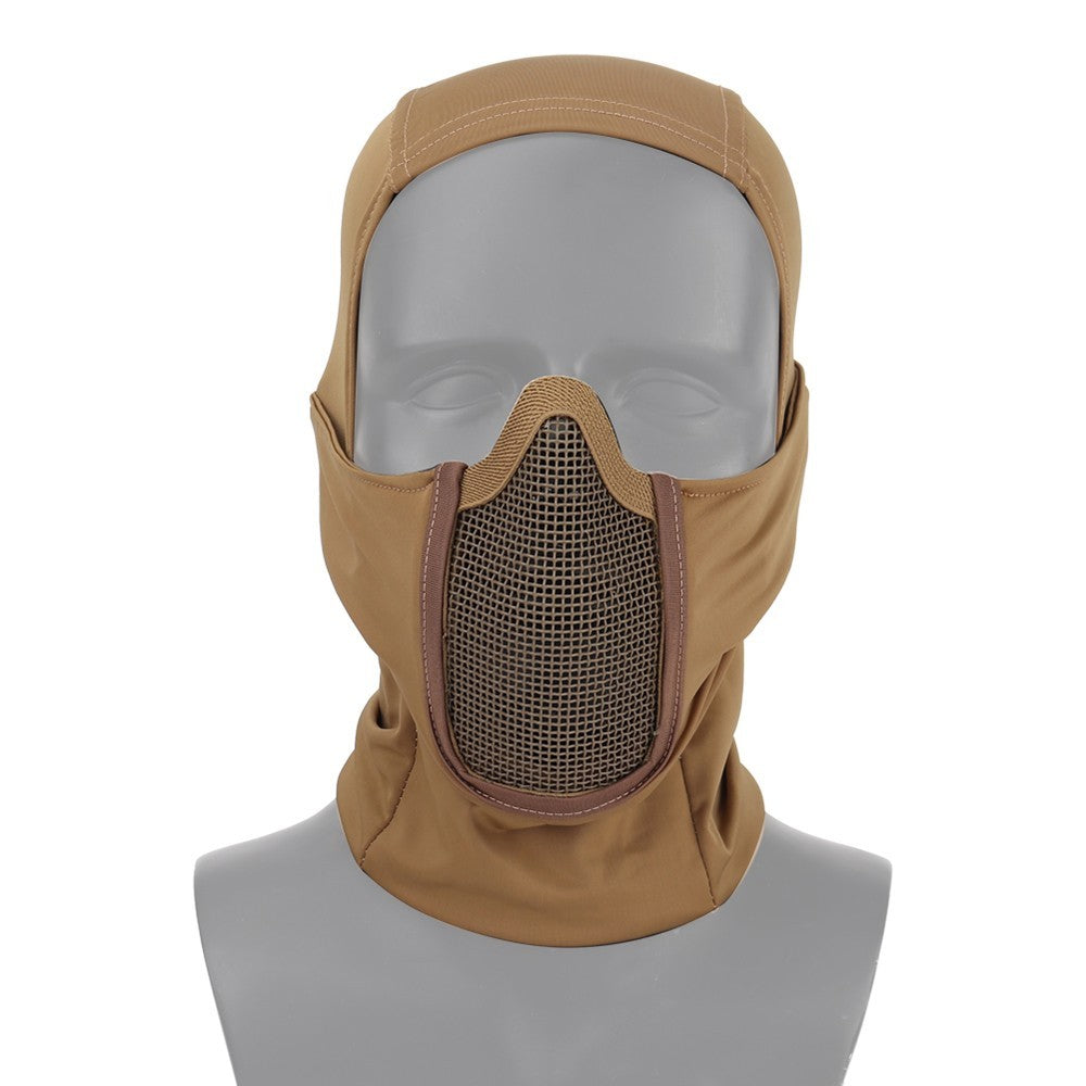 Raven Supply Tactical Face Cover in Black, alternate view 3