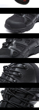 Raven Supply Black Leather Combat Boots in 12, alternate view 7