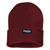 Thermal Insulated Watch Cap in Camel, alternate view 3