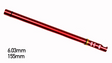 MechLabs 155mm 6.03mm airsoft inner barrel for compatible HPA builds