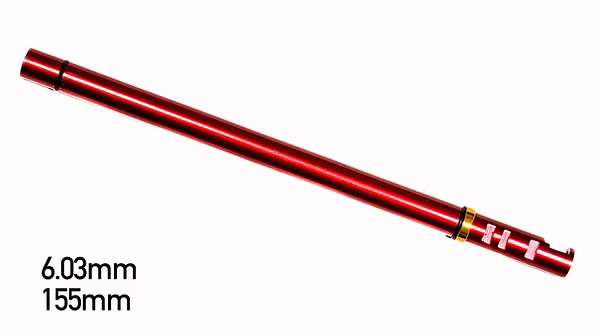 MechLabs 155mm 6.03mm airsoft inner barrel for compatible HPA builds