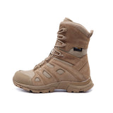 Raven Supply Black Leather Combat Boots in 7, alternate view 2