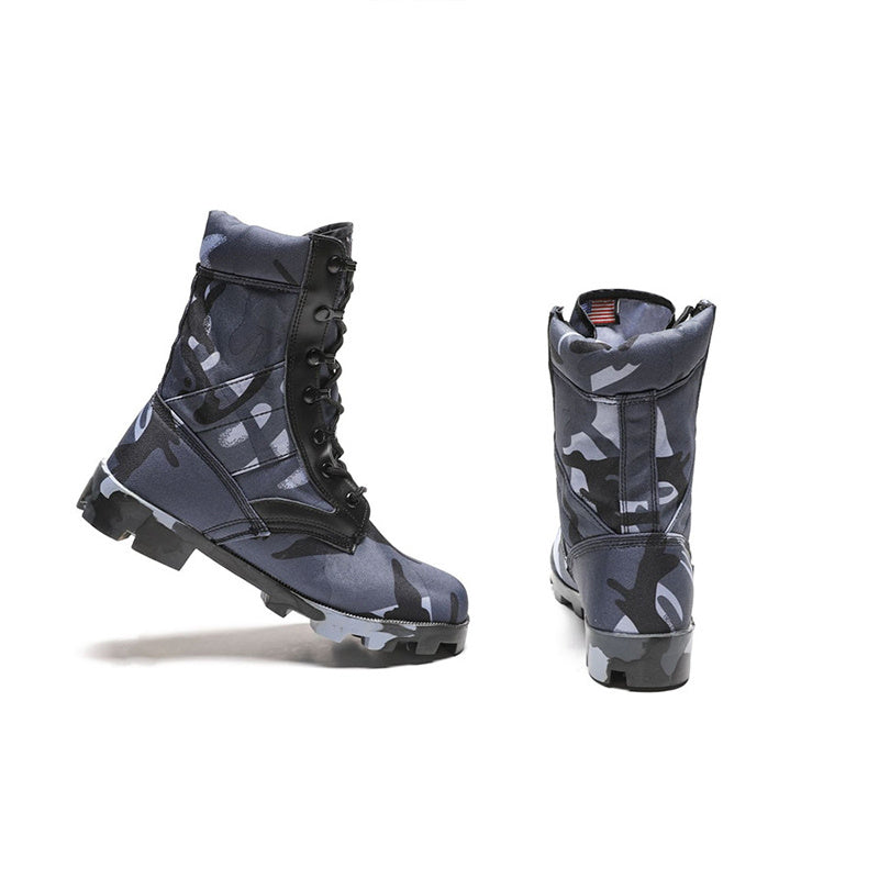 Raven Supply USMC-Style Combat Boots in Green, alternate view 11