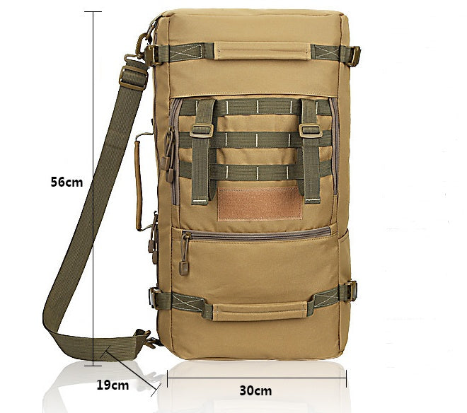 Raven Supply 50L Tactical Backpack in White camouflage, alternate view 6
