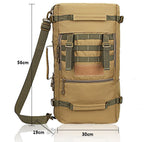 Raven Supply 50L Tactical Backpack in White camouflage, alternate view 6