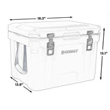 Super Cooler Roto-Moldado Cobalt de 25 Quartos