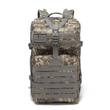 Military Tactical Backpack - Durable Tactical Gear for Outdoor Adventures in Military green, alternate view 4