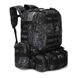 Raven Supply Camouflage Tactical Backpack in Crepe green, alternate view 13