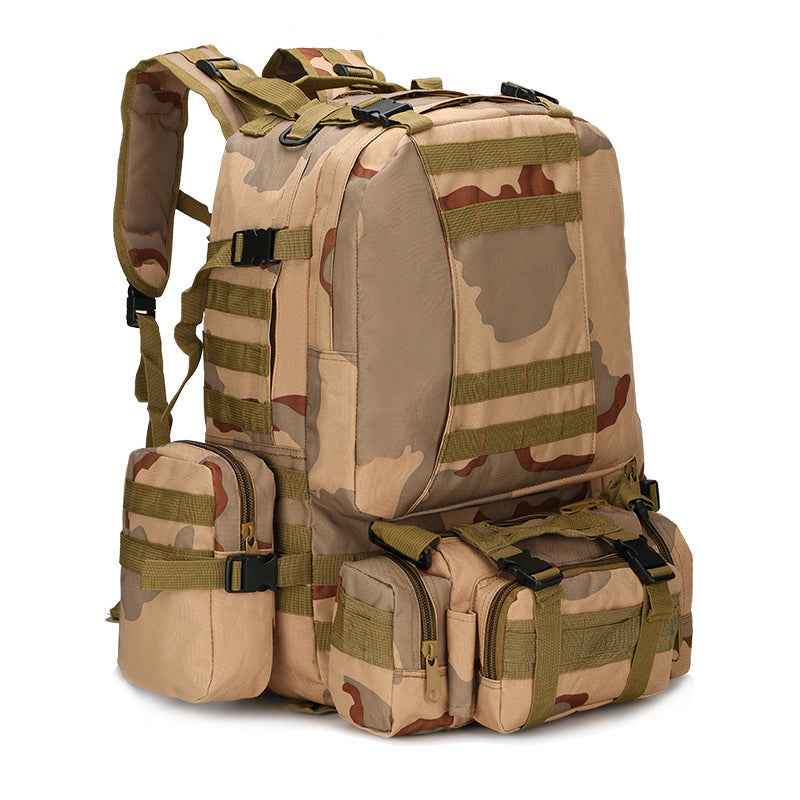 Raven Supply Camouflage Tactical Backpack in Maple Leaf Camouflage, alternate view 3