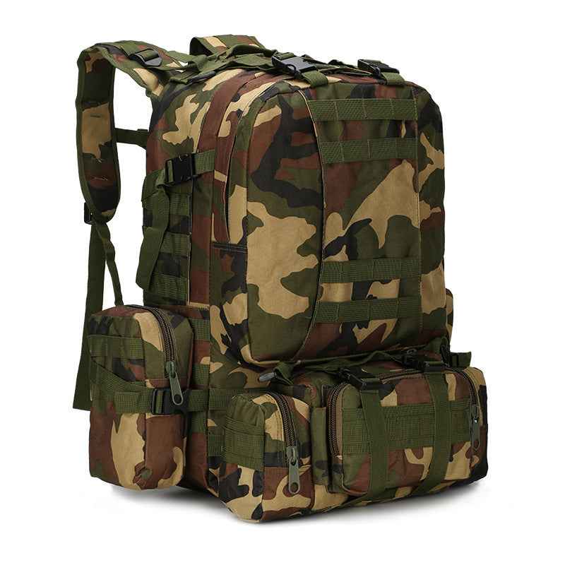 Raven Supply Camouflage Tactical Backpack in Jungle camouflage, alternate view 2
