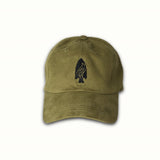 Ex Umbris Designs Arrowhead Embroidered Hat in Loam - Solid, alternate view 8