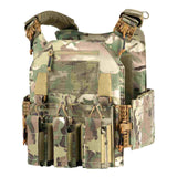 Votagoo Tactical Vest 601 - Laser Cut MOLLE Adjustable Vest in Camo, alternate view 2