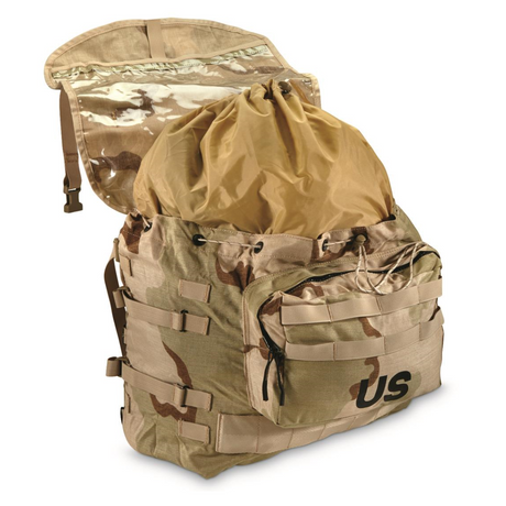 GI MOLLE II 3-Color Desert 5-Piece Pack System, alternate view 2