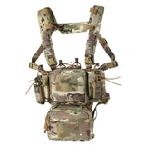 Votagoo Tactical Chest Rig - Adjustable & Detachable Design, Camouflage