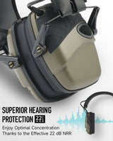 NRR Noise Reduction Shooting Ear Protection and Goggles