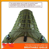 Mesh Breathable Tactical Ghillie Suit, alternate view 5