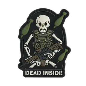 M-Tac Patch Dead Inside PVC in Black