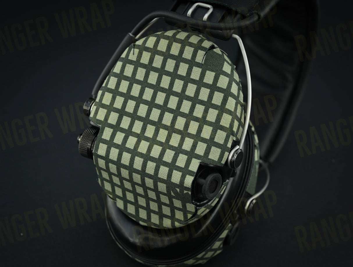 Sordin Supreme Pro-X - Ear Pro Wrap in Cordura Fabric in Arid Multicam, alternate view 3