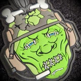 Tactical Gear Junkie Voodoo Shrunken Head PVC Patch, alternate view 3