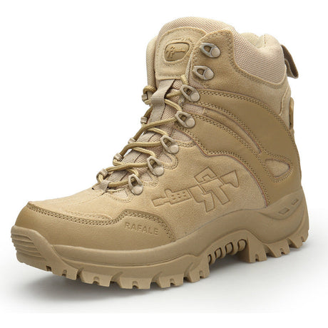 Military Tactical Combat Boots - Durable and Versatile Desert Footwear in Sand color