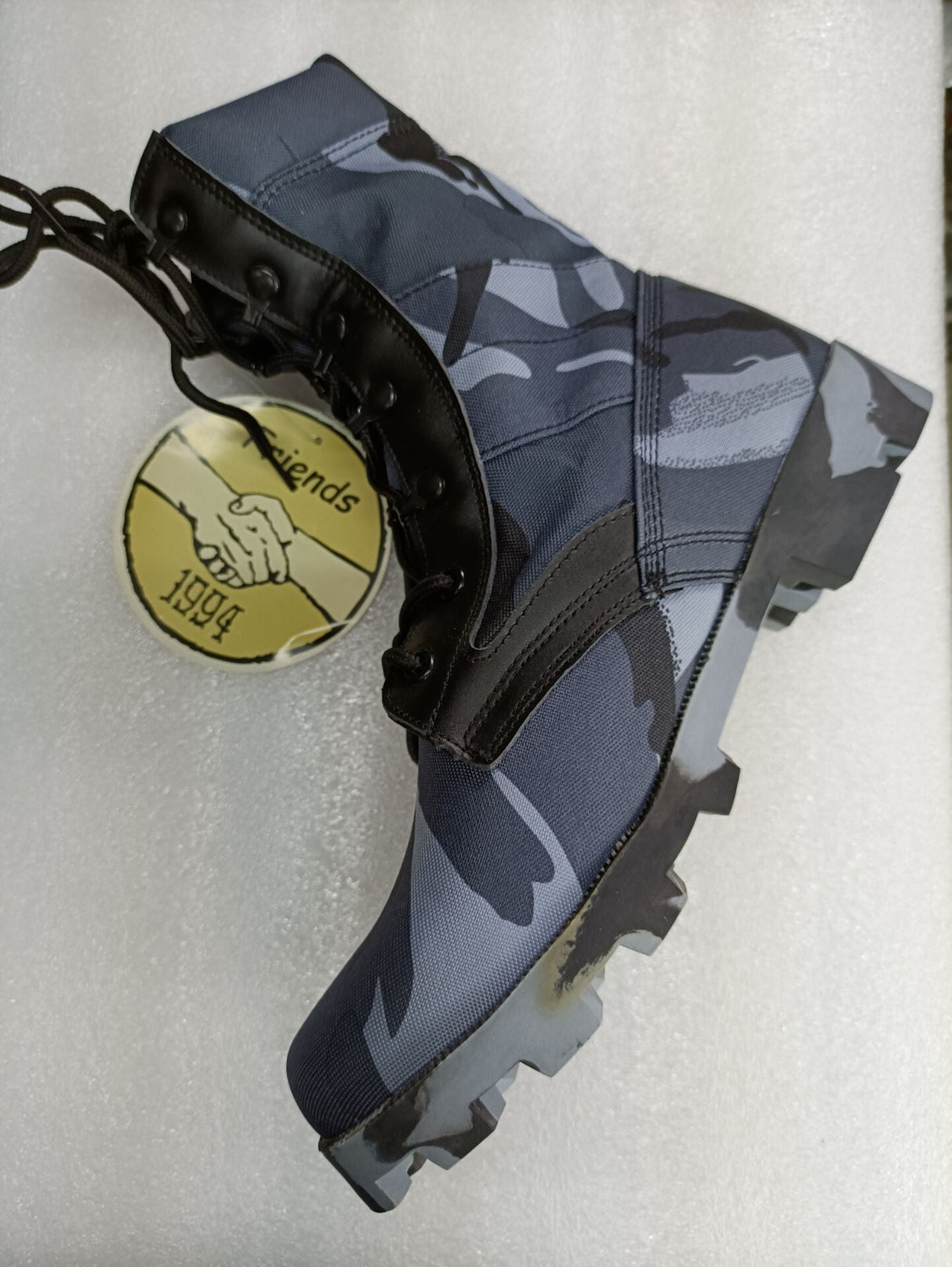 Raven Supply USMC-Style Combat Boots in Blue, alternate view 3