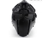 Raven Supply Ronin-Style Tactical Helmet in Earth yellow, alternate view 4