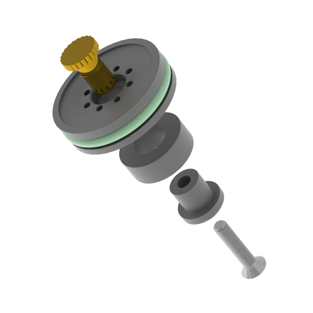 Real Deal High Speed Piston Head, alternate view 2