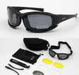 Raven Supply Tactical Shooting Glasses, X7pc