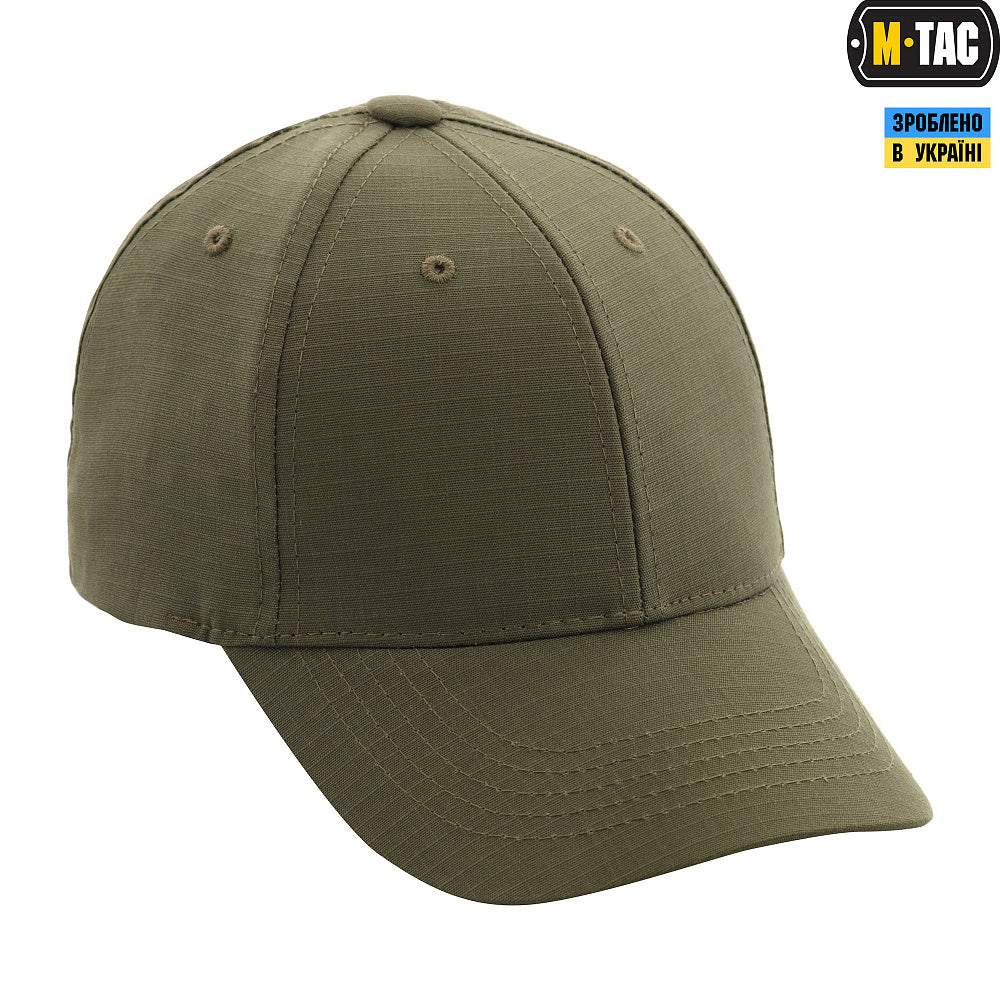 M-Tac Baseball Cap Elite Flex Ripstop in Army Olive, alternate view 3