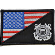 Tactical Gear Junkie Coast Guard USA Flag Patch in Full Color