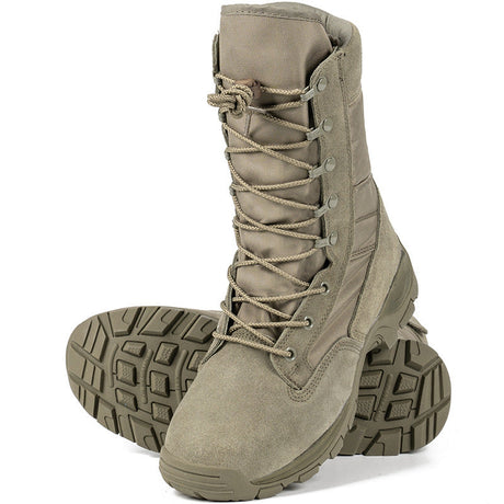 Raven Supply Lightweight Desert Combat Boots in Black, alternate view 2