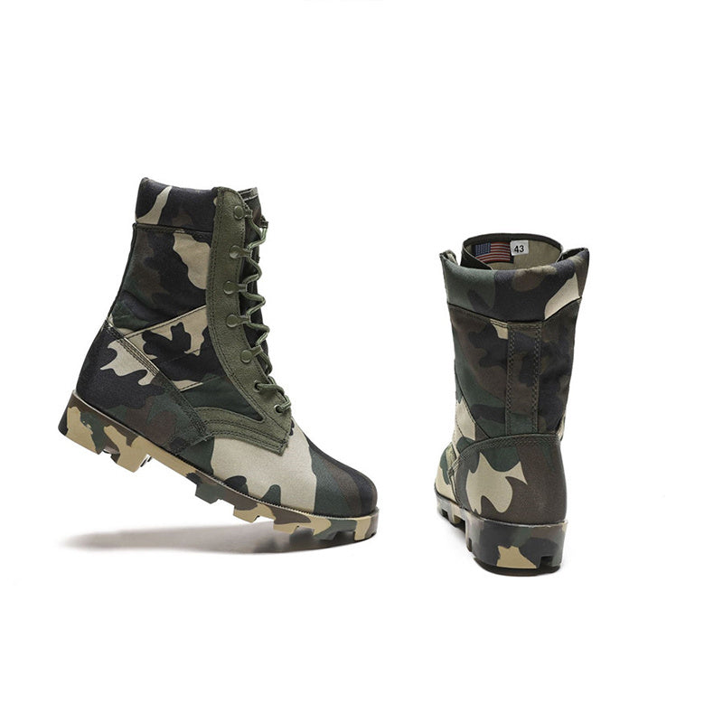 Raven Supply USMC-Style Combat Boots in Green, alternate view 12