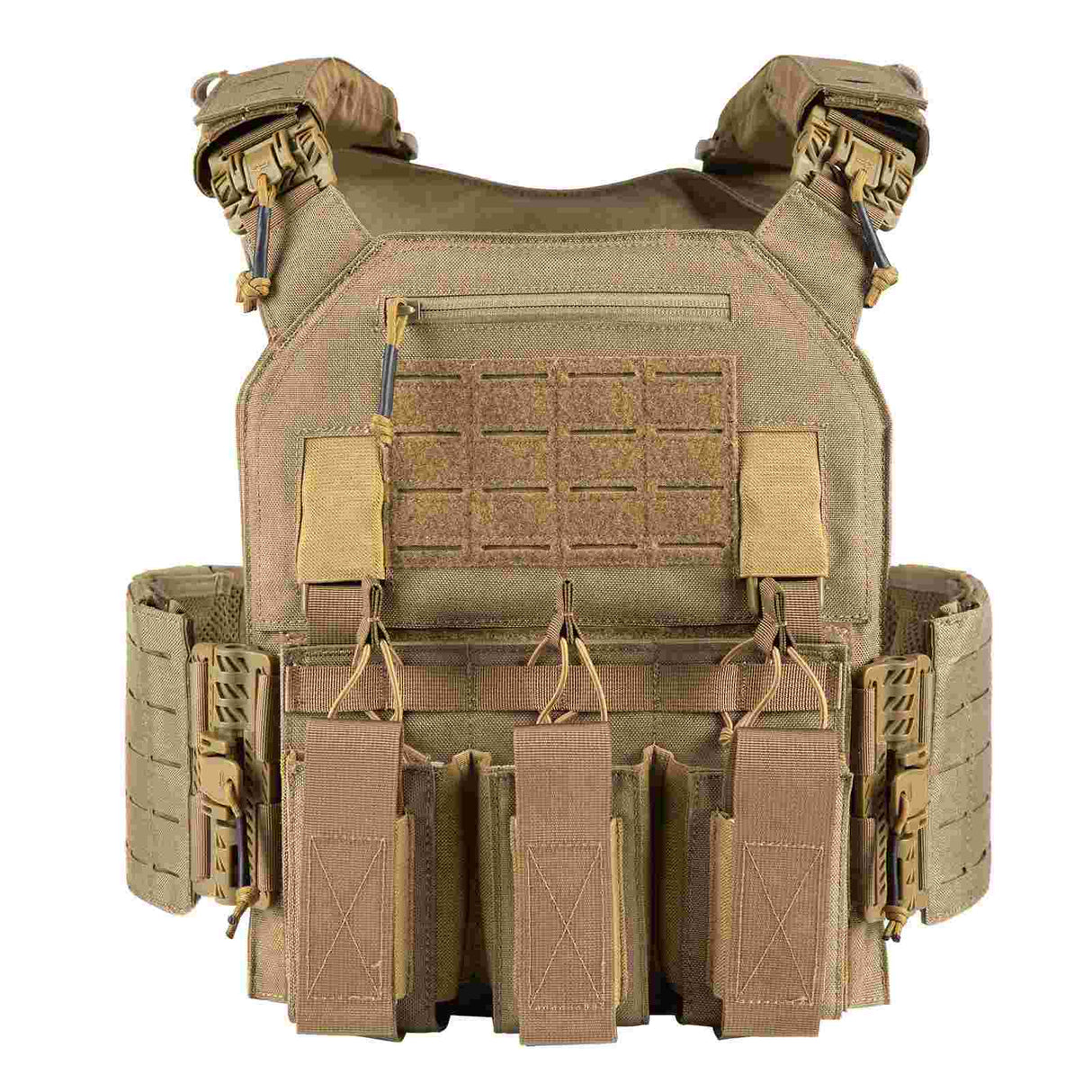 Votagoo Tactical Vest 601 - Laser Cut MOLLE Adjustable Vest, alternate view 7
