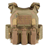 Votagoo Tactical Vest 601 - Laser Cut MOLLE Adjustable Vest, alternate view 7