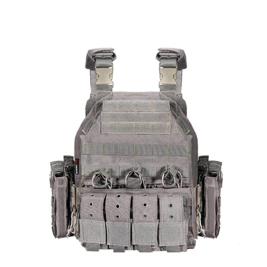 Raven Supply Expandable Adjustable Tactical Vest in Gray, alternate view 2