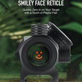 Pinty Nova Smiley Face 2MOA Red Dot Sight, alternate view 3